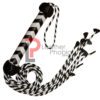 Black and white Leather Flogger