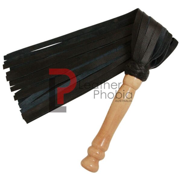 Wooden Handle 25 tail Flogger