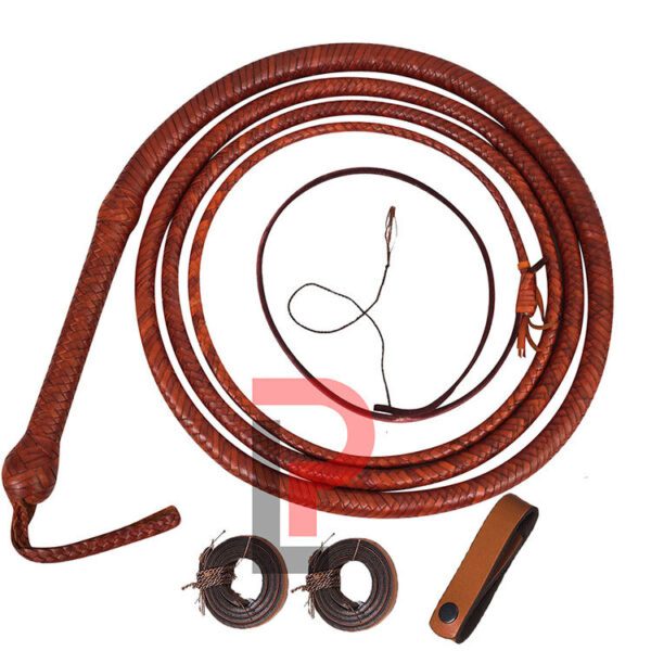 Brown Indiana Jones Bull Whip 