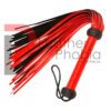 Red and Black Flogger 25 Tails