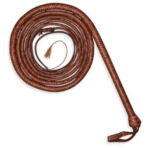 Genuine Leather BROWN Stock Whip