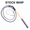 Kids BLUE Stock Whip