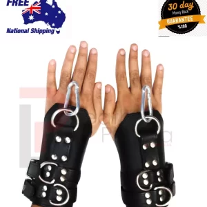 Heavy Leather Wrist Suspension Cuffs