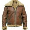 Pilot Flying B3 Brown Air Force Aviator Jacket