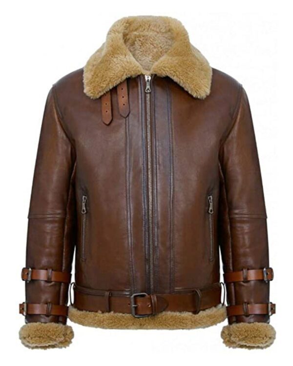 Airforce Brown RAF B3 Aviator Jacket