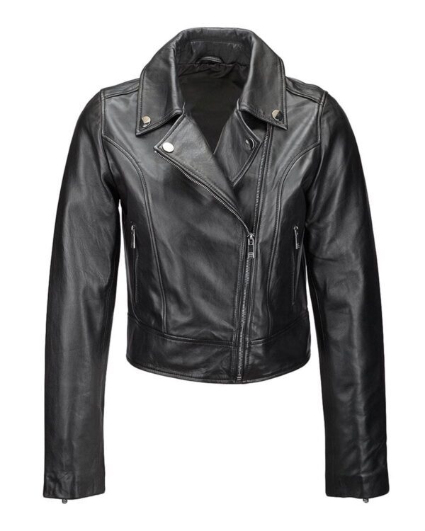 Cross Zip Biker jacket