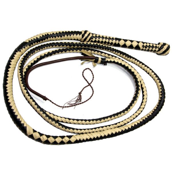 Leather Phobia Cowhide bullwhip       