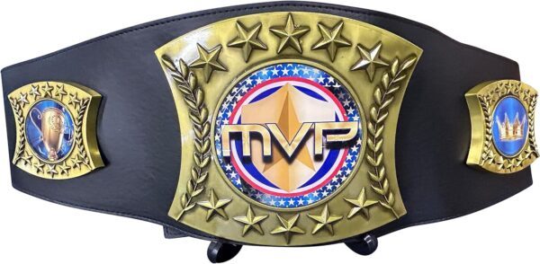 Leather MVP Championship Belt