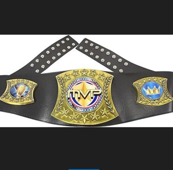 Leather MVP Championship Belt