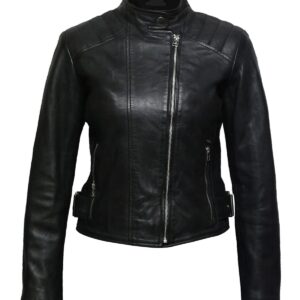 Women's Slim Fit Biker Jacket