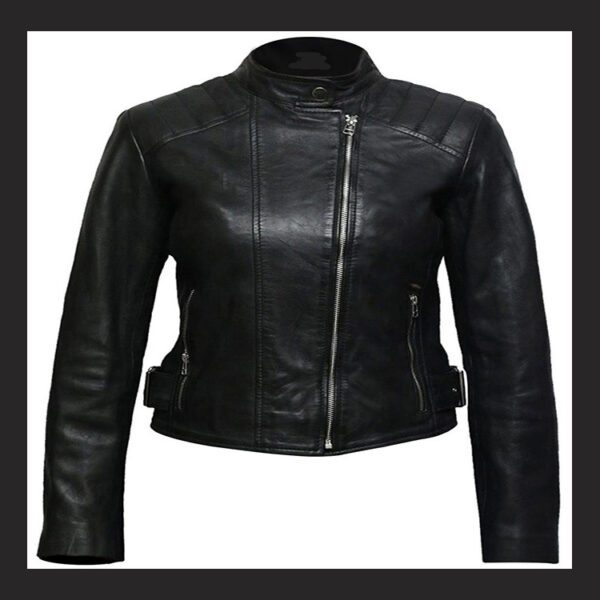 Women's Slim Fit Biker Jacket