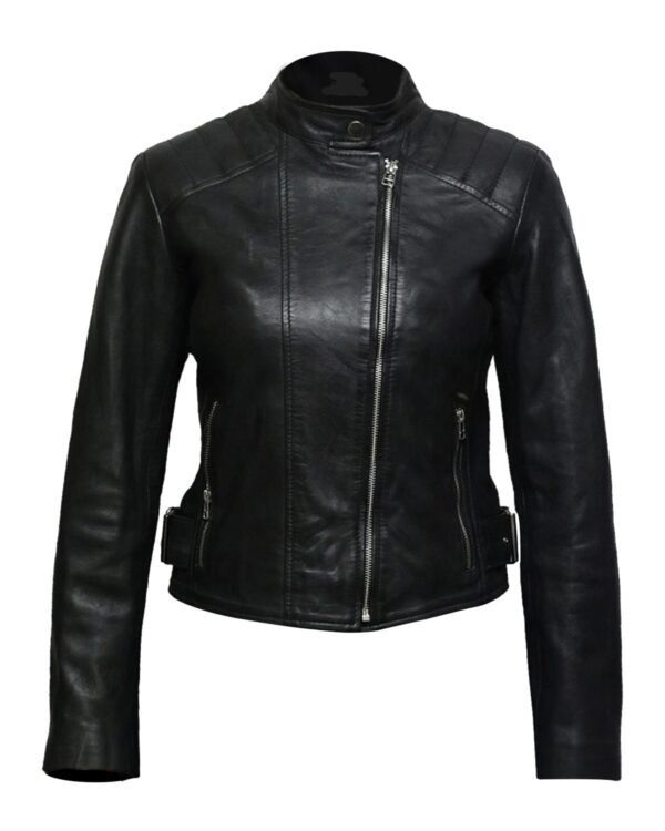 Women's Slim Fit Biker Jacket