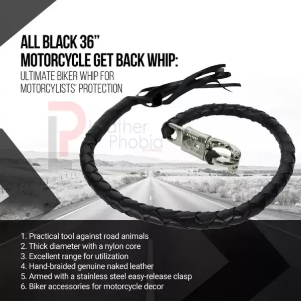 Biker Whip 36"